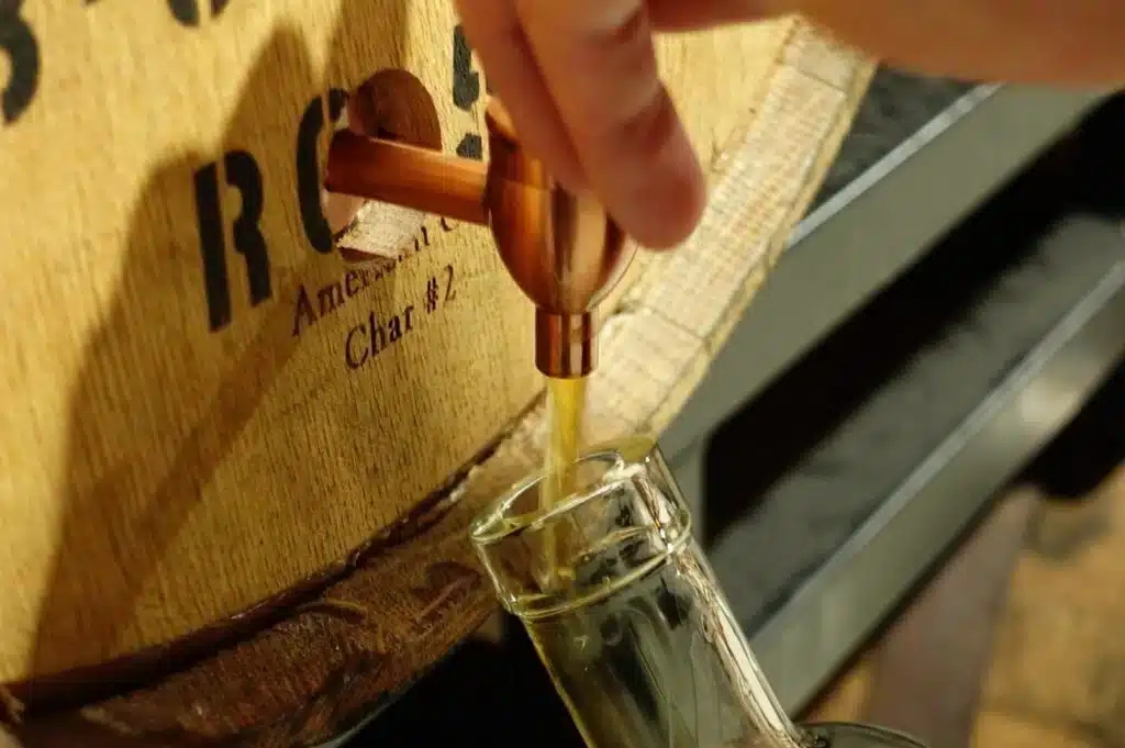 Fill your own bottle at Seven Three Distilling