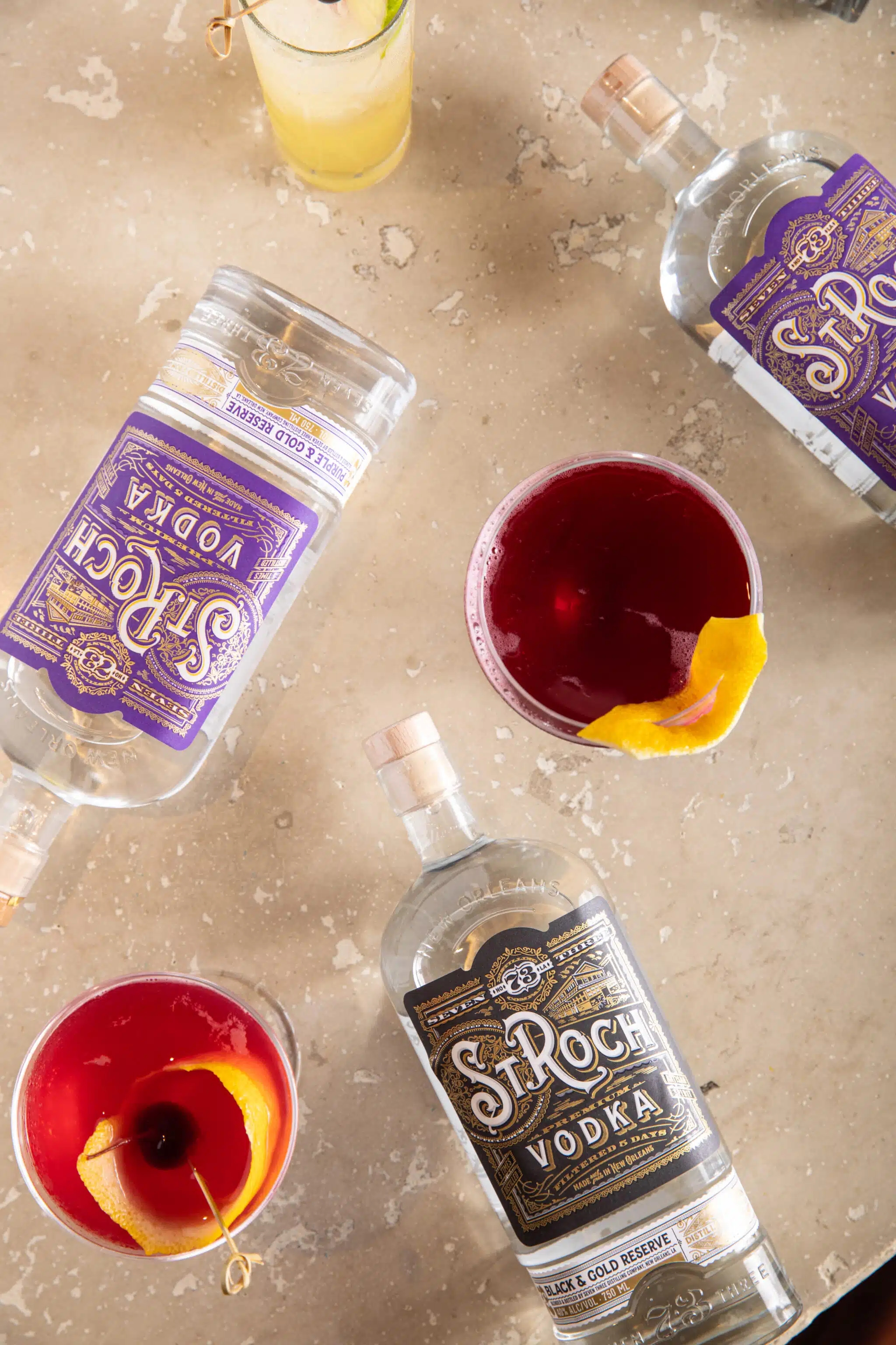 Special cocktails crafted with Seven Three Distilling spirits