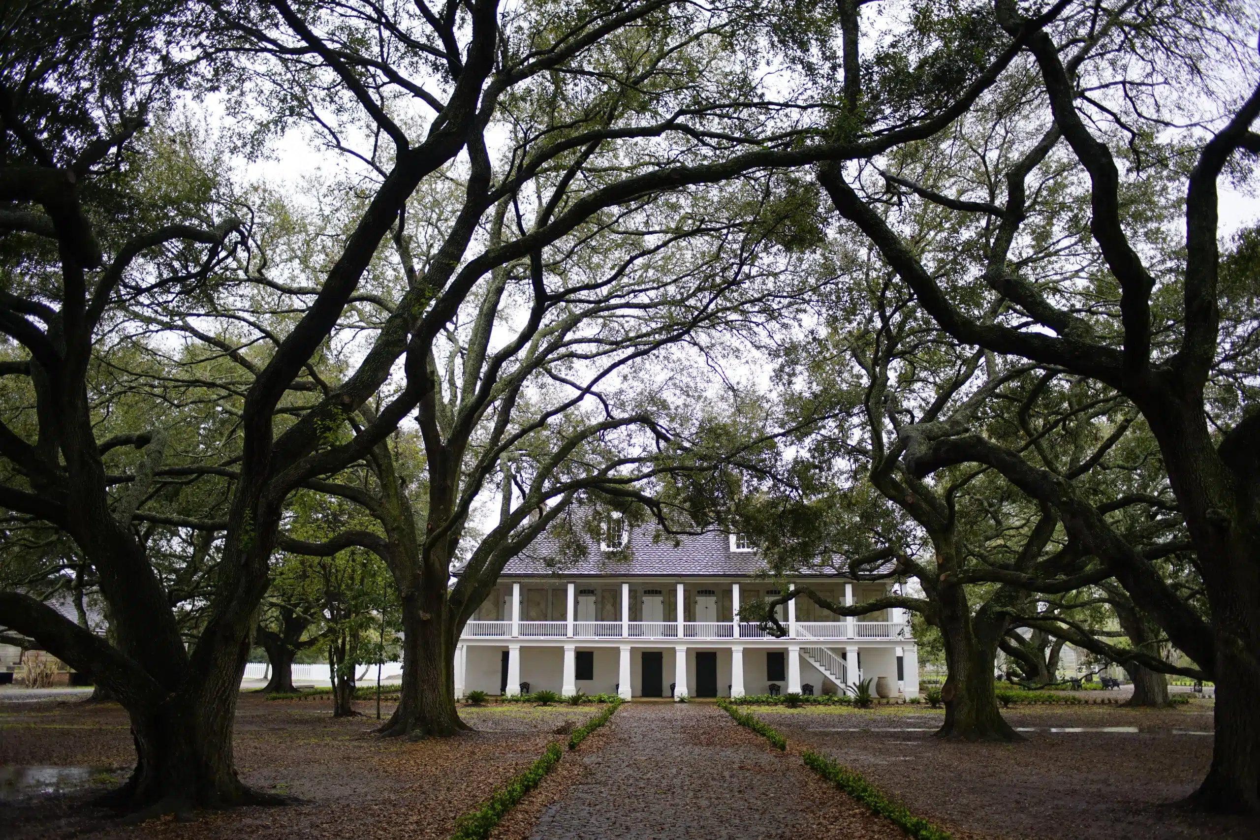 Beautiful big house on Whitney Plantation