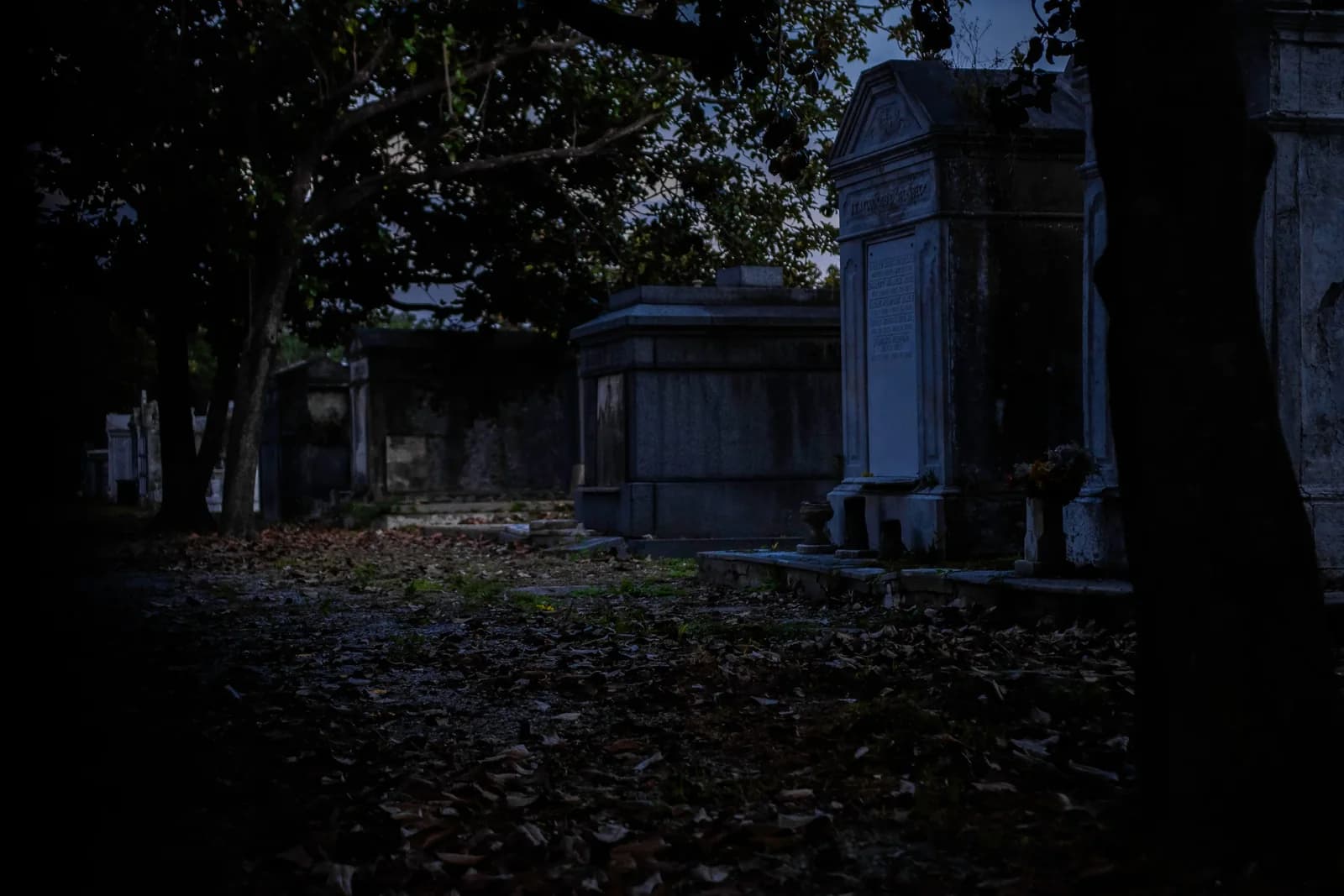Lafayette Cemetery New Orleans — 7000 burials seen on ghost bus tour