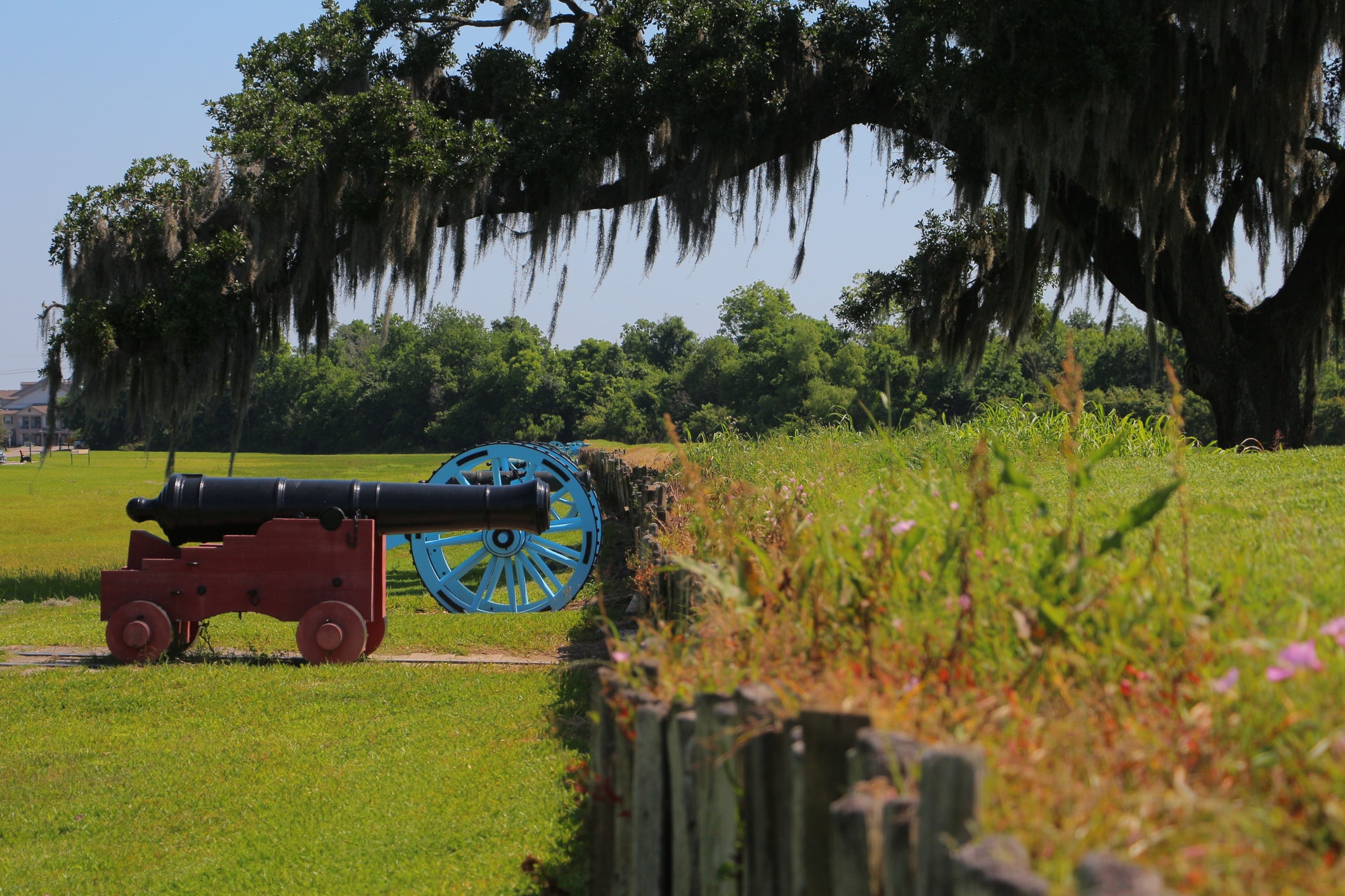 A cannon from the Battle of New Orleans