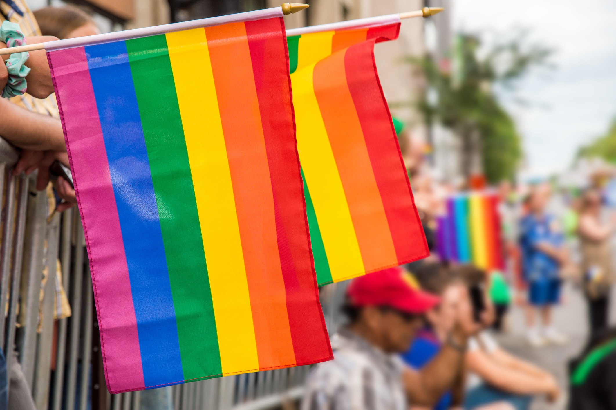 Things to do in New Orleans Pride Fest flags