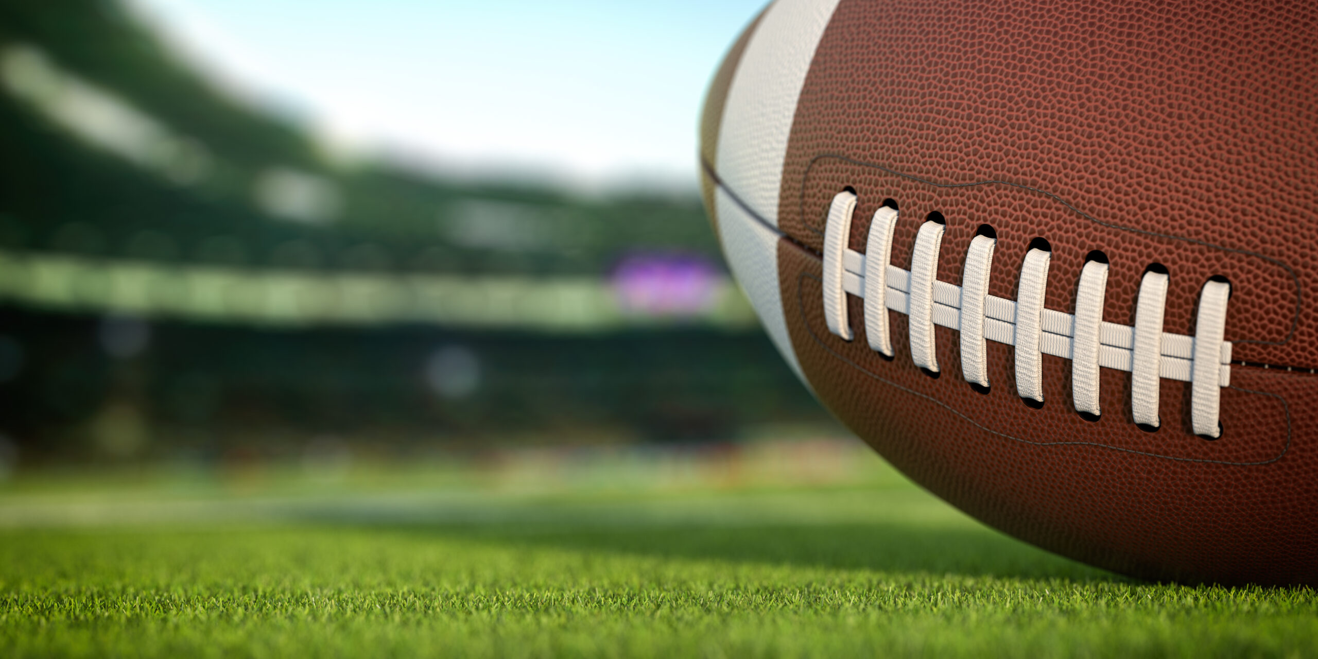 New Orleans sports teams football on a football field