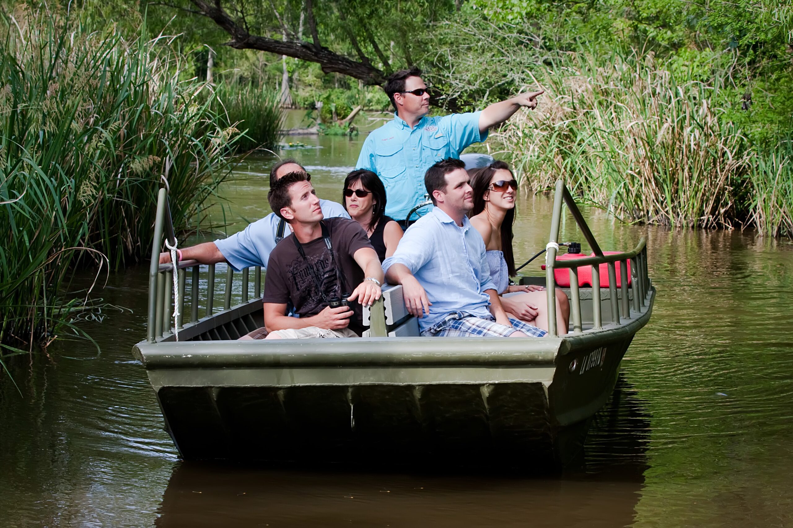 Cajun Encounters swamp tour as one of the things to do in Slidell LA