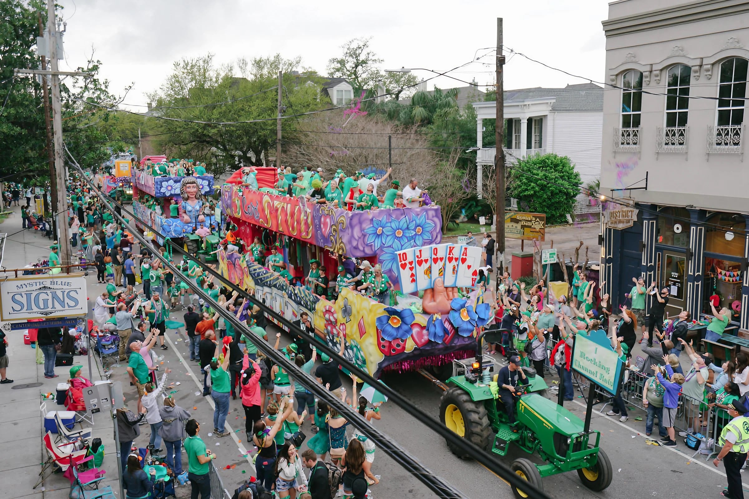 Irish Channel St. Patrick's Day Parade in New Orleans